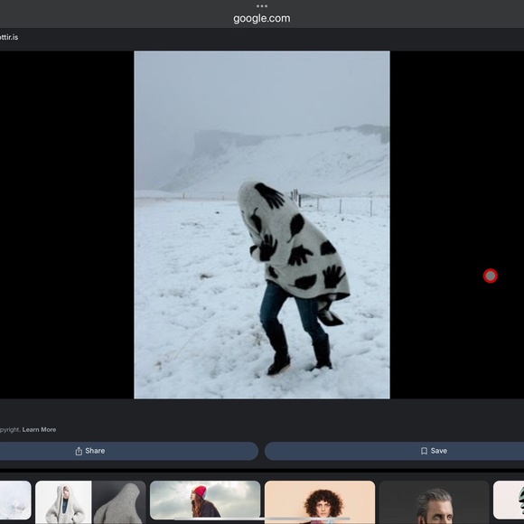 VIK PRJONSDOTTIR ‘Black or White’ Iclendic wool reversible throw - Picture 8 of 8